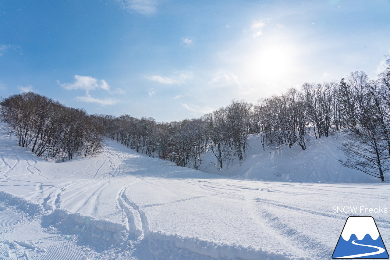 増毛町営暑寒別岳スキー場｜なんと、現在の積雪は、驚異の「280cm」！豪雪当たり年の暑寒別岳スキー場、最高です。